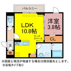 歩夢Ⅲの物件間取画像